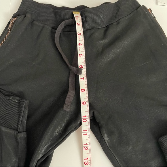 Revolve - Benjamin Jay Raven Wax Coated Jogger pants iBlack Wax- size XS - Picture 7 of 11
